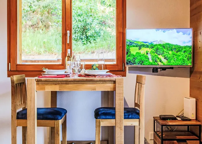 Apartmán La Ferme De Sandra F0 By Interhome Nendaz